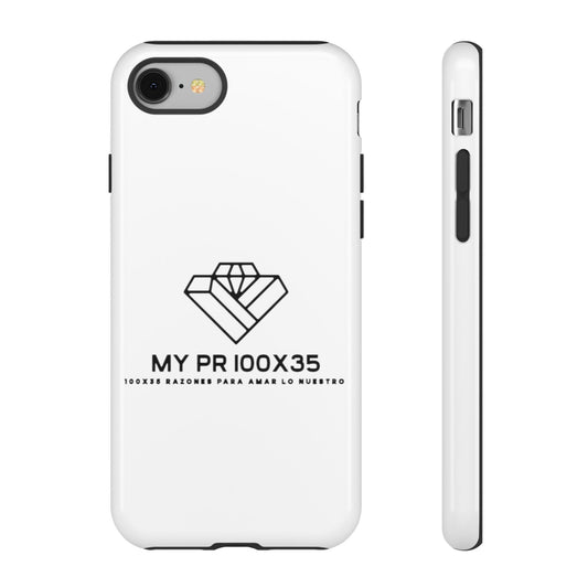 Custom Phone Case: My PR 100x35, Tough and Stylish, Gift for Him/Her, Unique Design, Holiday ready