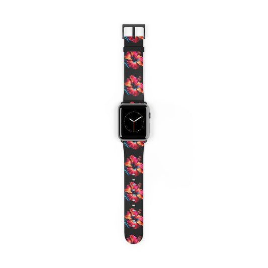 Flor de Maga Watch Band, Tropical Style Accessory, Gift for Her, Festival Wristband, Summer Vibes